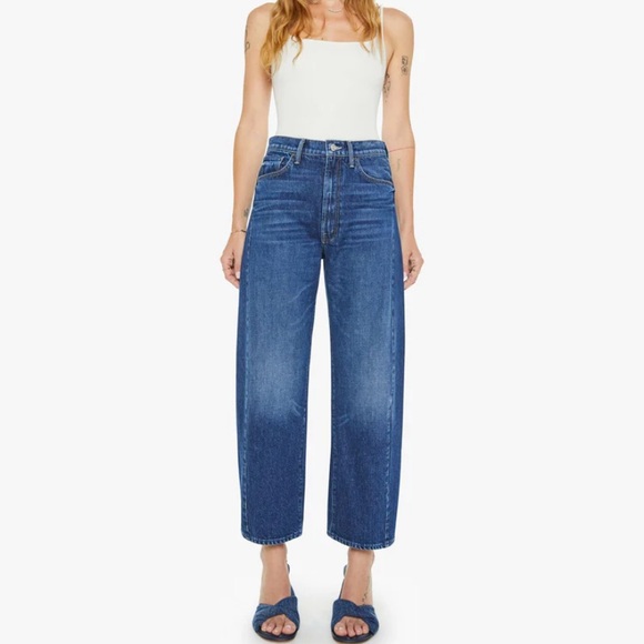 Mother Superior The Half-Pipe Ankle Wide Leg Did You Bring Me Anything Jeans - Picture 1 of 13